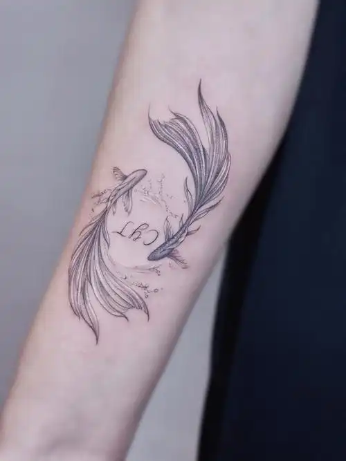 大家好78我是你们的锦鲤纹身师yu