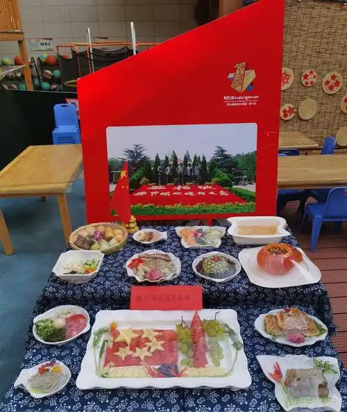 红色冀忆畅想六一河北省直一幼开展红色饮食文化活动