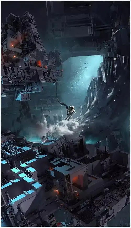 一位为《攻壳机动队》绘制海报的国人画师-7.game