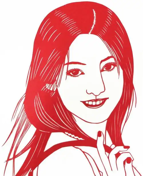 刻纸《现代人物》欣赏