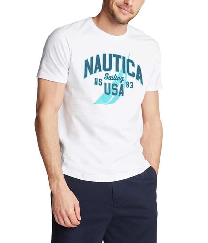 诺帝卡nautica男款短袖t恤|mens short sleeve 100% cotton nautical