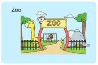 动物园简笔画图片