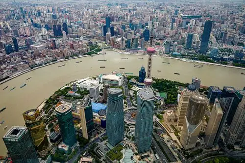 俯瞰陆家嘴