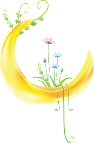 弯月图片弯月矢量图卡通可爱月亮船png元素素材图片下载-万素网