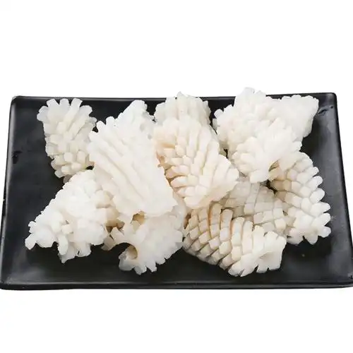 鱿鱼花目鱼花墨鱼花冰冻海鲜鲜活鱿鱼卷火锅食锦祥橙精选鱿鱼花半斤