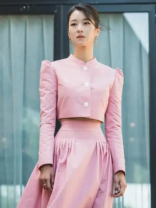 就被女主高文英(徐睿知饰)的好身材惊艳了这腰细得咧~这腿长得呦~·不