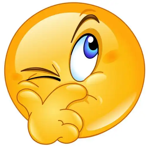 怀疑的图释まつげの絵文字