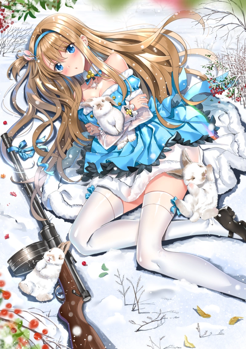 「分享壁纸」少女前线,索米