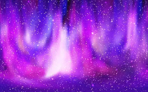 紫色星空图片