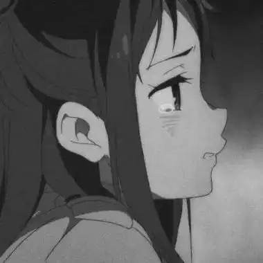 伤感女头像黑白丧系女生头像