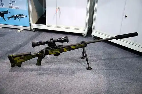 cslr4型狙击步枪我国第一款专用高精度的狙击步枪