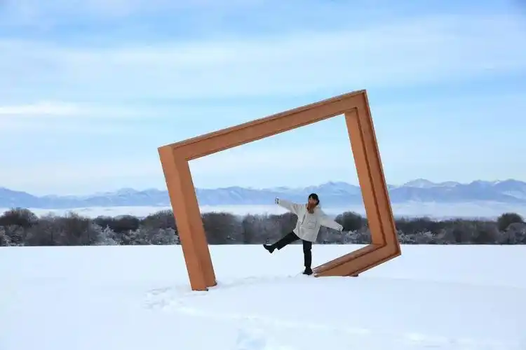 昭苏湿地公园一个诸多网红打卡的网红景区