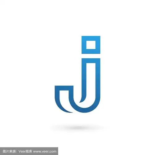 字母j标志图标设计模板元素