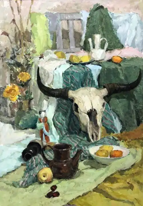 央美附中色彩新作精选(色彩静物,色彩人像,色彩风景作品)