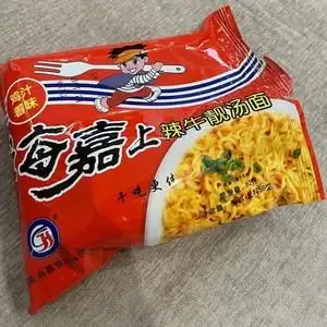 海嘉方便面辣牛靓汤面70后怀旧方便面干脆面干吃油炸型整箱装30包