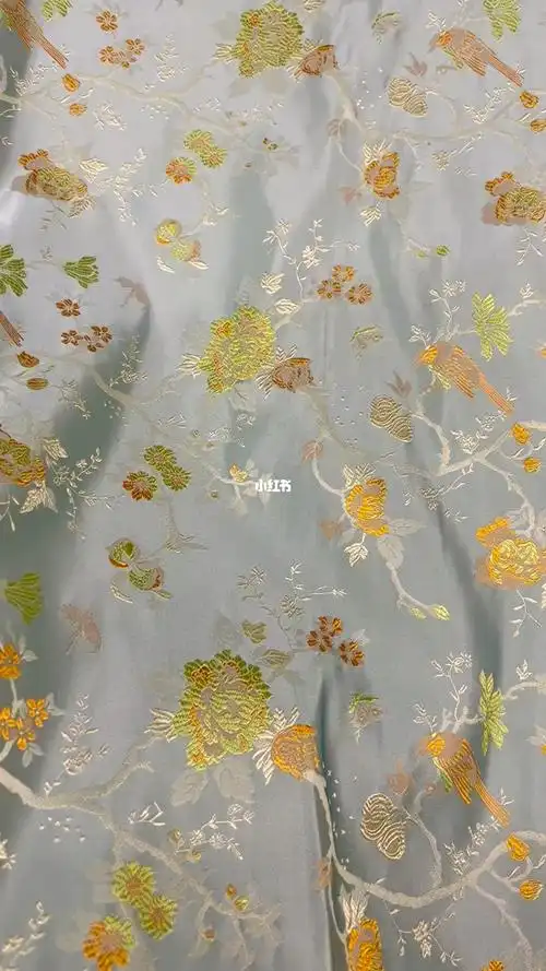 汉服布料推荐  #汉服面料  #真丝提花  #中国风  #真丝织锦  #真丝
