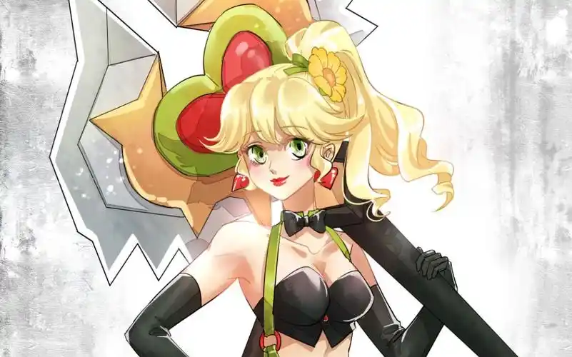 王者荣耀程咬金性转女体绘画过程