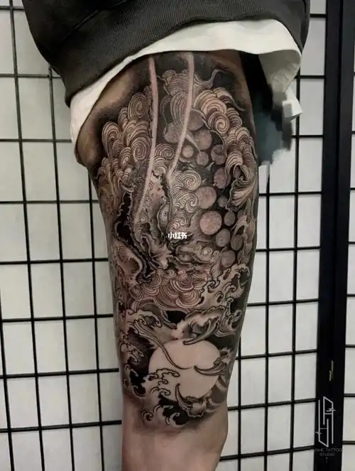 贵阳纹身  #传统纹身  #龙纹身  #纹身遮盖  #遮盖纹身  #唐狮