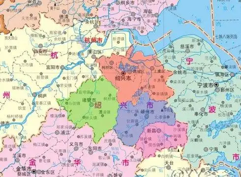 绍兴市行政区划做重大调整