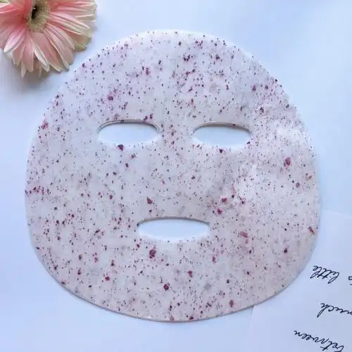 玫瑰花瓣活性肽寡肽1玻尿酸冻干粉面膜纸布遇水出精华补水