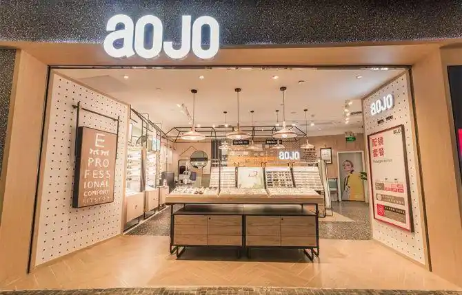 极简的艺术表现,科技实验风,aojo品牌眼镜店,首家lab实验店_门店设计