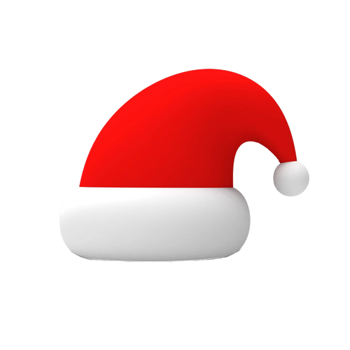 充气圣诞老人气模定制发光圣诞帽装饰大型悬挂趴墙卡通气球节布置