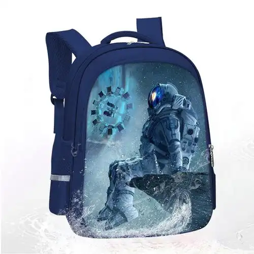 新款跨境宇航员书包科幻帅气高颜值儿童书包小学生1~3年到4~6年级