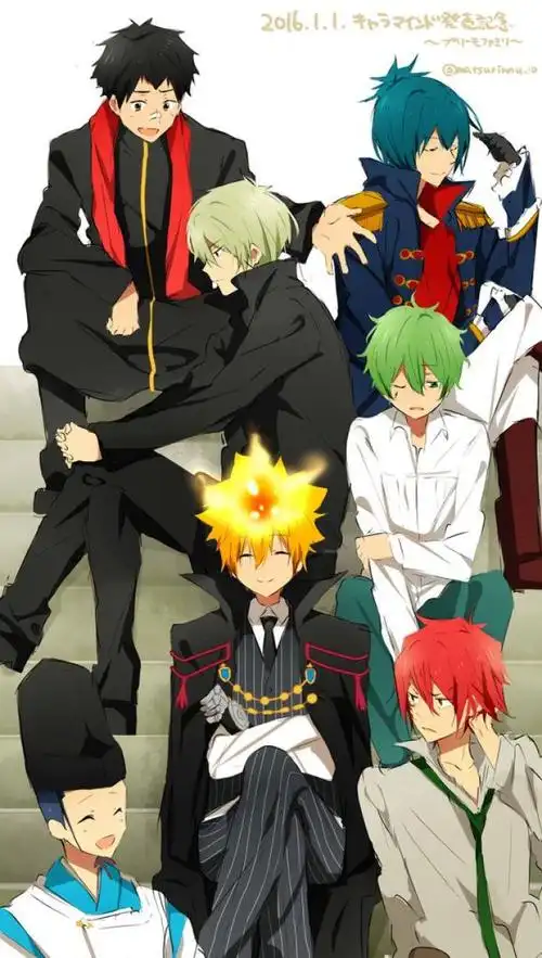 纳克尔 d·斯佩德 阿诺德 蓝保 彭格列一世 朝利雨月 g