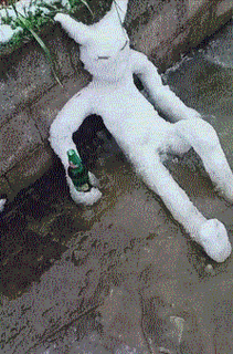 结果那天她被记旷工了_雪人