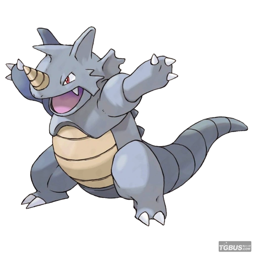 精灵宝可梦宝宝暴龙的简笔画