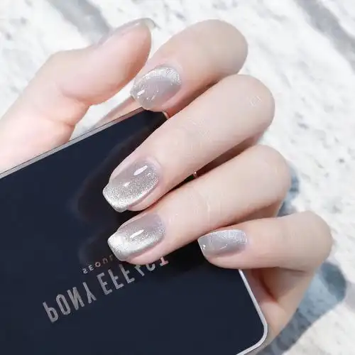 e6万能晶石猫眼光疗指甲油胶2021年新款网红粉色极光猫眼胶