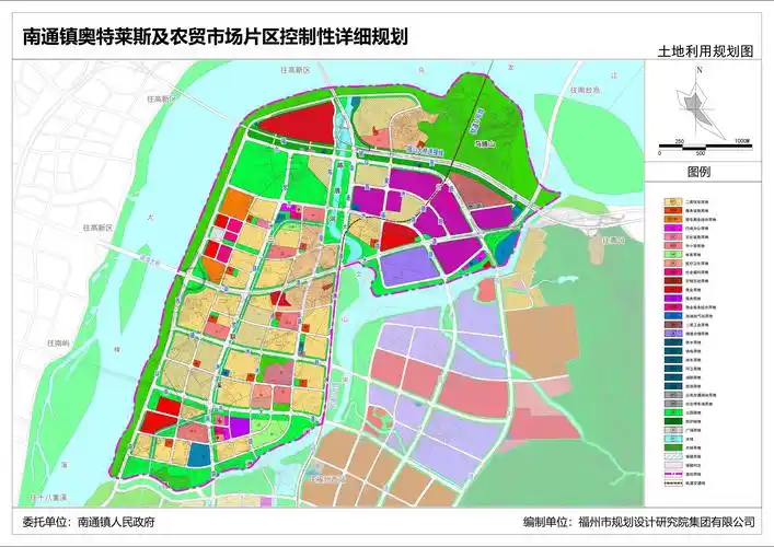 关于《南通镇奥特莱斯及农贸市场片区控制性详细规划》的公示