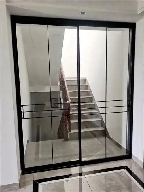 透明玻璃地轨推拉门阳台门,物美价廉