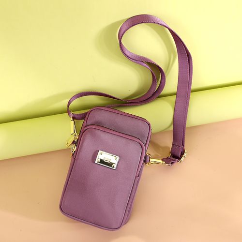 2021新款女士手机小包包布轻便防水百搭斜挎包迷你手机包手机袋夏