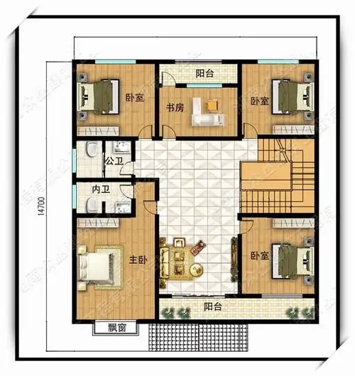 欧式三层别墅设计图平面图