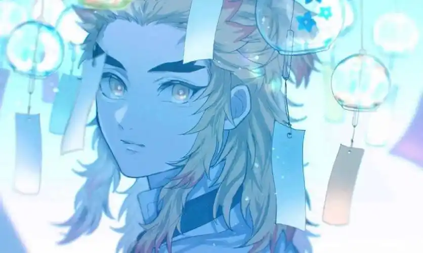 鬼灭之刃壁纸头像02炼狱杏寿郎