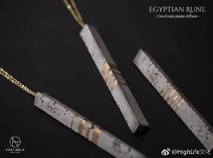 highlife蜡烛##high life#con-create morden plaster diffuser