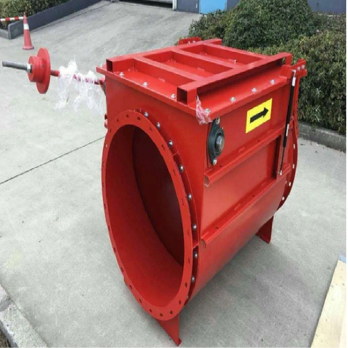 单向隔爆阀布袋除尘器管道隔爆阀安检设备隔爆阀