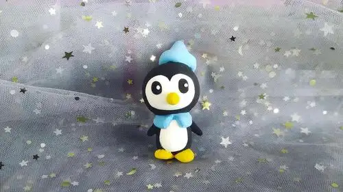 教你制作可爱的企鹅粘土,一看就会