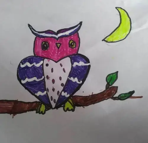 紫竹学校一年级学生美术作品展示(三)