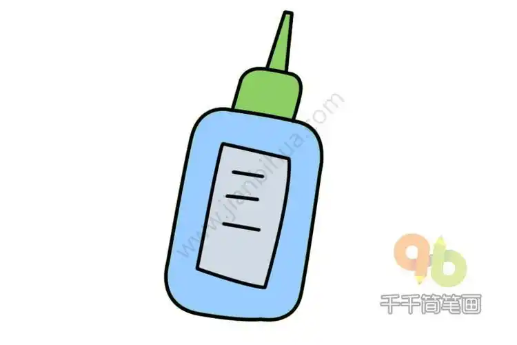 可爱双面胶简笔画 简笔画图片大全-蒲城教育文学网