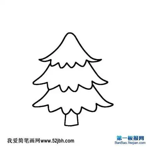 画小树 简单好学儿童简笔画画一颗小树素描画小树图片简笔画小树简笔