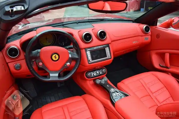成都汽车内饰改装内饰翻修复超级跑车法拉利改装案例展示