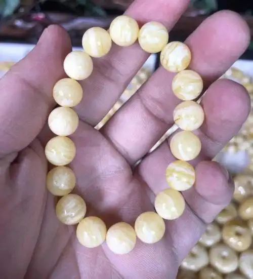 4克价180都是10mm 价格合理否?选哪串合适?#蜜蜡