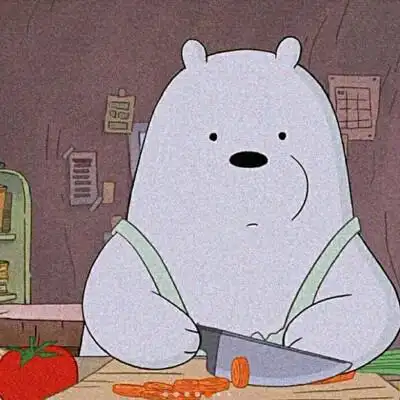 咱们裸熊 白熊头像 动漫头像