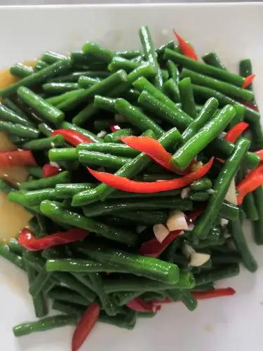 蒜泥豆角—刁山山