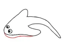 简笔画---怎么画魔鬼鱼