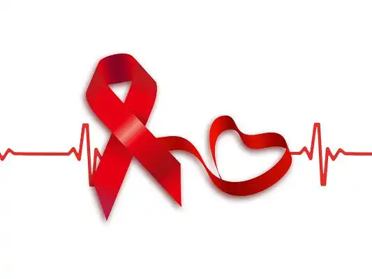 【免费】红色创意艾滋病红丝带png素材