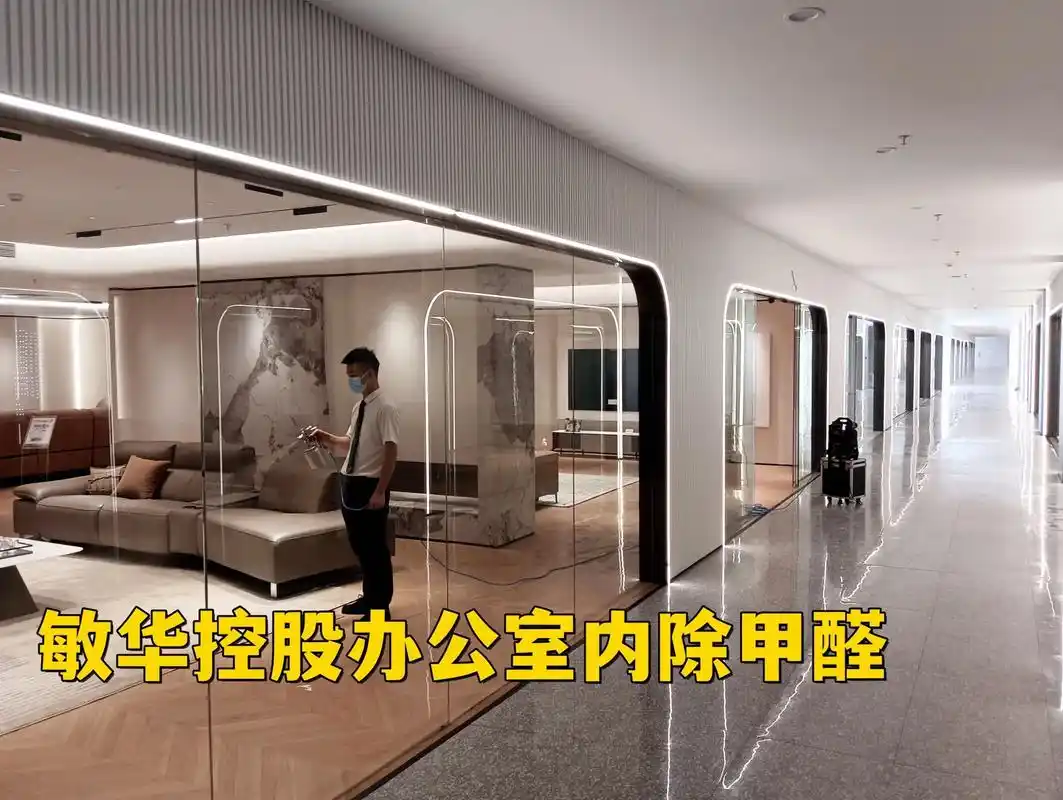 除甲醛现场-惠州敏华工业城.