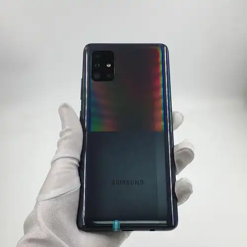 官方质检95成新 5g全网通 迷踪黑 8g/128g 国行 三星 galaxy a51 5g